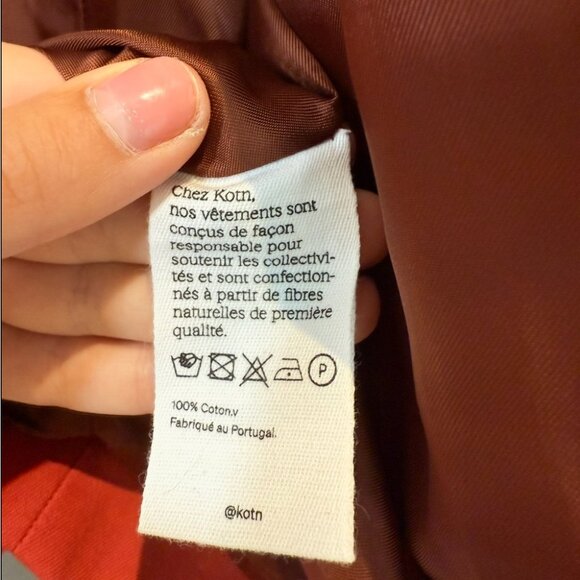 KOTN Orange Short Waisted Cropped Blazer - Picture 7 of 10